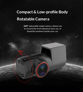 2025 New Small Dashcam for <strong>Car</strong> <strong>HD</strong> 2K Resolution <strong>HD</strong> 360-Degree Rotatable Lens Front and Rear Dual Lenses - Product Image 5