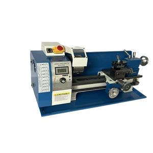 性能小型金属车床/迷你机械车床数控手动廉价木材车床 - Product Image 1