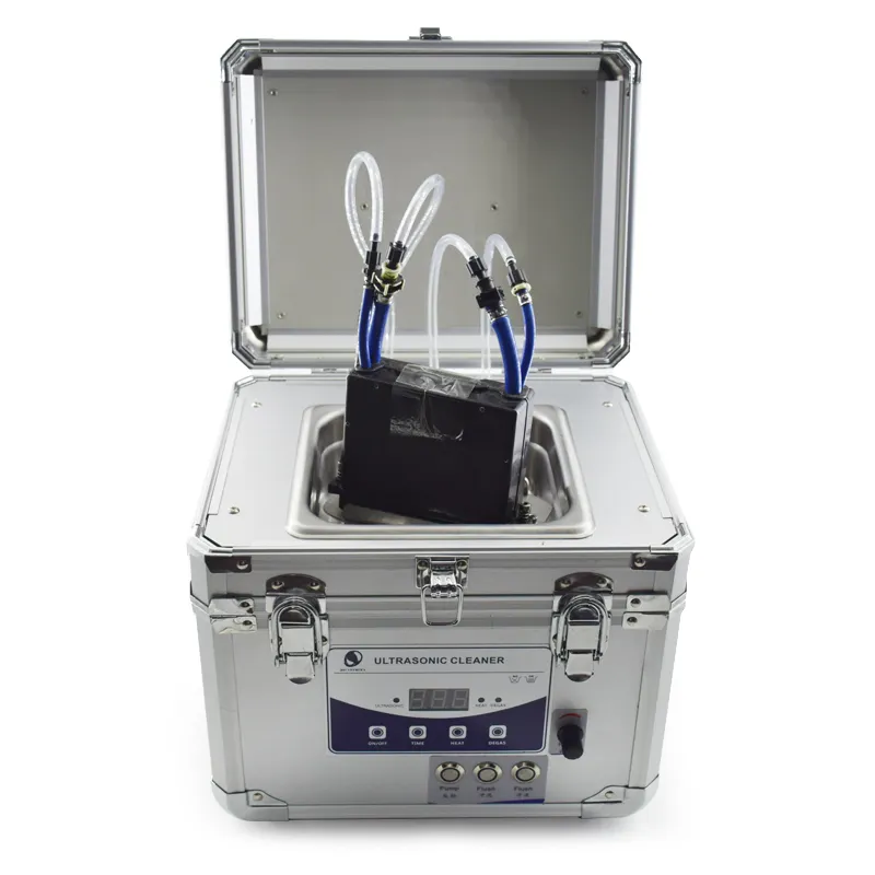 Machine de nettoyage de tête d'impression à ultrasons, vente en gros, nettoyeur de tête d'impression UV