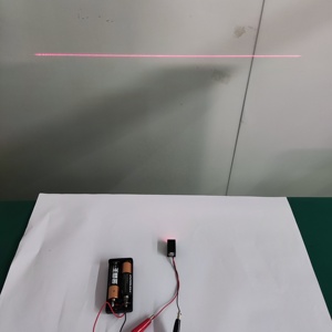 Простой в эксплуатации переключатель DIY включения-выключения 650nm 5mw горизонтальный красный лазерный Выравнивающий линейный лазерный указатель диодный модуль для промышленного использования - Product Image 4