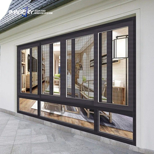 Aluminium Glass Sliding <strong>windows</strong> <strong>with</strong> Inserted Blinds <strong>Built</strong>-in Shutter Privacy Design - Product Image 3