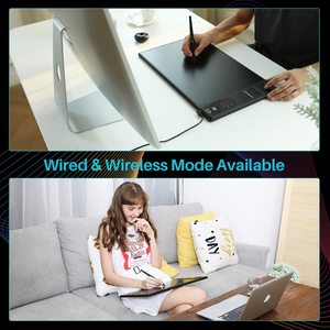 HUION Giano WH1409 V2ปากกาภาพกราฟิกไร้สาย,แท็บเล็ตที่มีฟังก์ชั่นเอียงสไตลัสฟรีแบตเตอรี่ - Product Image 6
