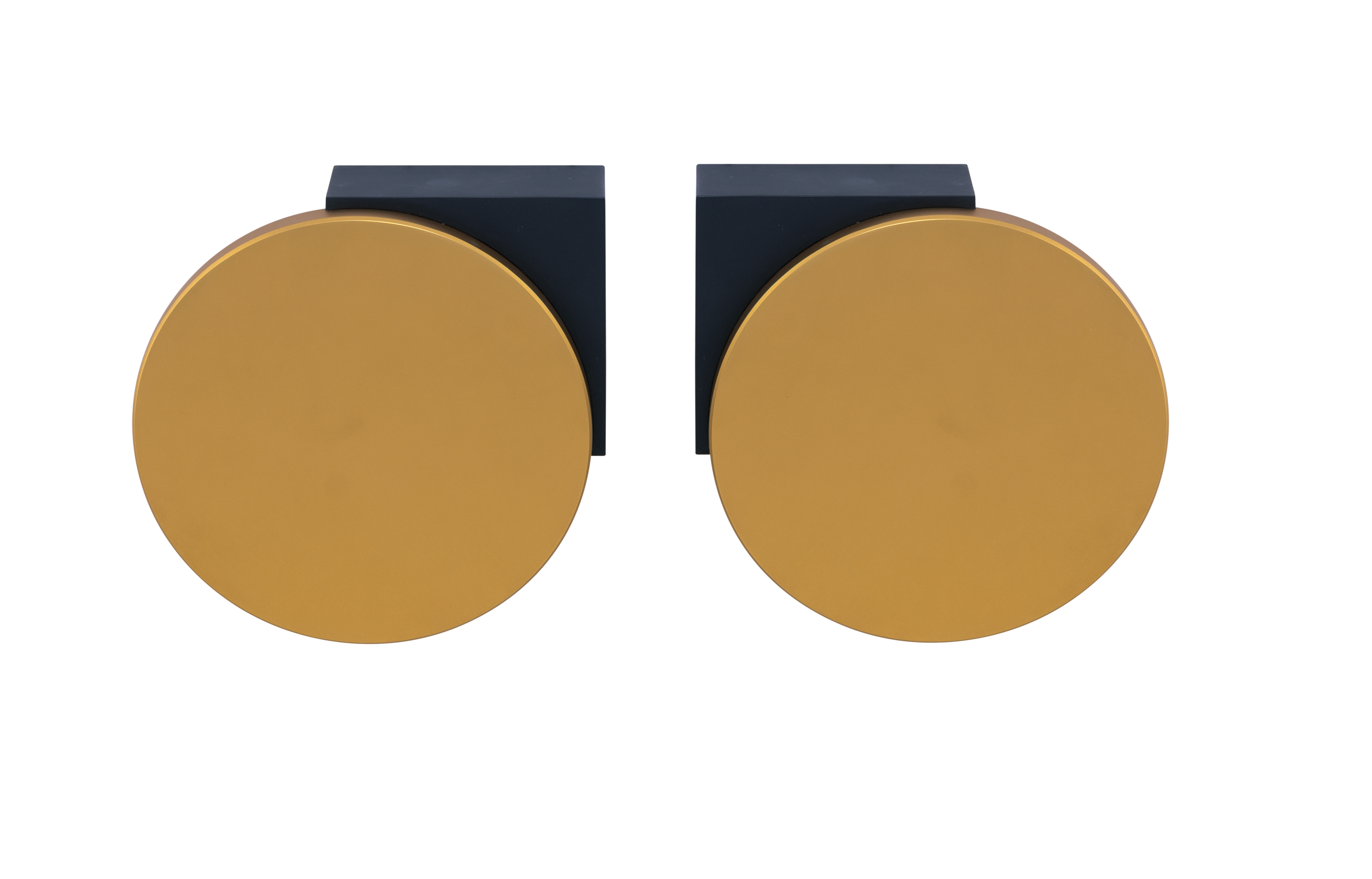 Noir mat + Or PVD mat