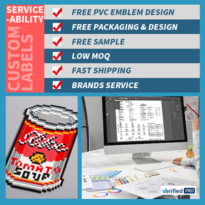 Cartoon London Bus 3D PVC TPU adesivo in pelle adesivo rosso adesivo in PVC Argentous lettere inglese toppe arcobaleno - Product Image 4