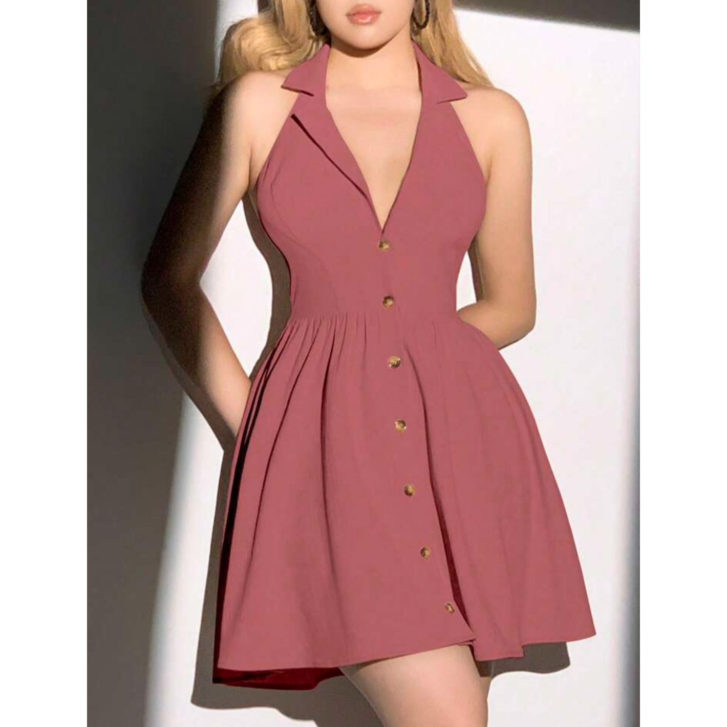 Rose poussiéreuse