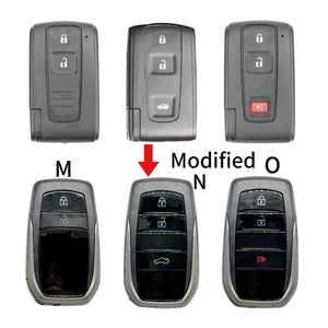 ปลอกกุญแจรถรีโมทอัจฉริยะสำหรับ Toyota พร้อมใบมีดปุ่มกด2/3/4/5 - Product Image 4