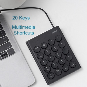Rapoo K30 20Keys Wired <strong>Numeric</strong> Keypad Mini Business &amp; Gaming Digital <strong>Keyboard</strong> for PC &amp; Tablet USB Interface Hot Sale New in Box - Product Image 5