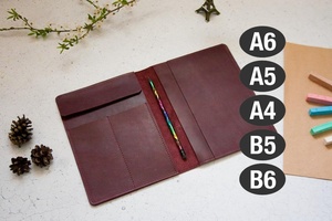 Cubierta personalizada A5 Portafolio de cuaderno Cubierta de diario de cuero recargable personalizada 6x9 Colega DE LA LP5-0029 - Product Image 2