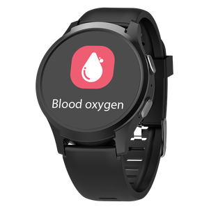 OEM/ODM Alerta de caída Rastreador personal 4G Reloj de seguimiento GPS con dos botones para el sistema de alarma de cuidado de la salud de los ancianos - Product Image 1