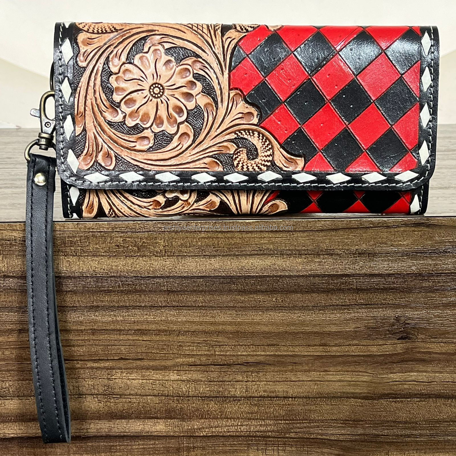 Red & Black Checkered