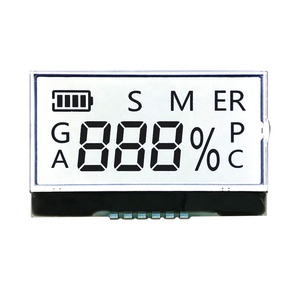 Small TN Segment LCD Module 7 Segment 4 Digits Segment LCD Displays - Product Image 1