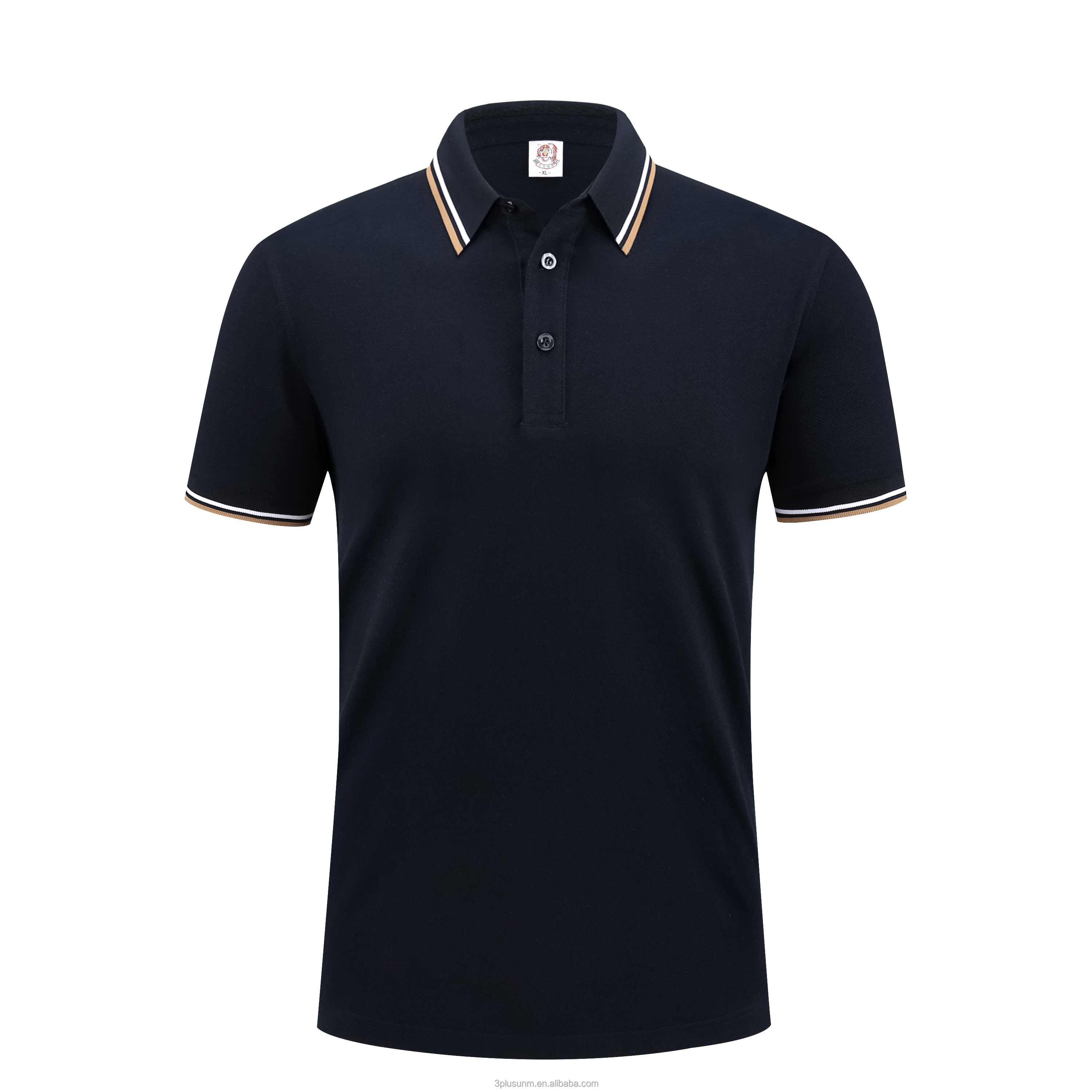 Navy blue white yellow