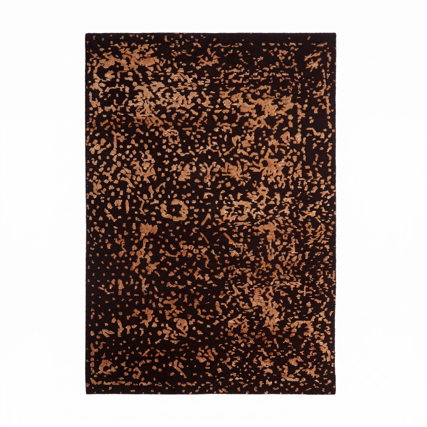 Marrón oscuro y cobre