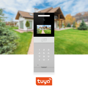 Intercomunicador IP HD Android 4,3 de 720 pulgadas, sistema de intercomunicación de vídeo para varios apartamentos, reconocimiento facial, aplicación Tuya, desbloqueo remoto y Monitor - Product Image 2
