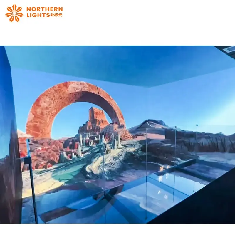 Parco divertimenti videogiochi al coperto a occhio nudo 3D Cinema Flying Theater 3D Game Theater Jurassic World 3D Ride con prezzo di fabbrica