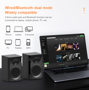 Altavoz Multimedia con Control remoto, sistema de cine en casa con entrada, RCA, Bluetooth, armario de madera, 2,1 - Product Image 4