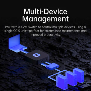 AweSun Hardware Based Smart KVM Switch Q0.5 Secure Control for Offline Systems Supports Multiple Devices for <strong>HDMI</strong> <strong>Input</strong> <strong>Output</strong>