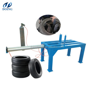 Macchine per il riciclaggio di pneumatici di scarto per riciclare la macchina per il raddoppio di pneumatici di scarto e la macchina per triplicare due pneumatici a uno - Product Image 4