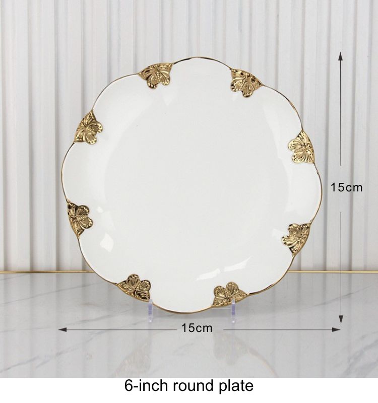 6" round Plate
