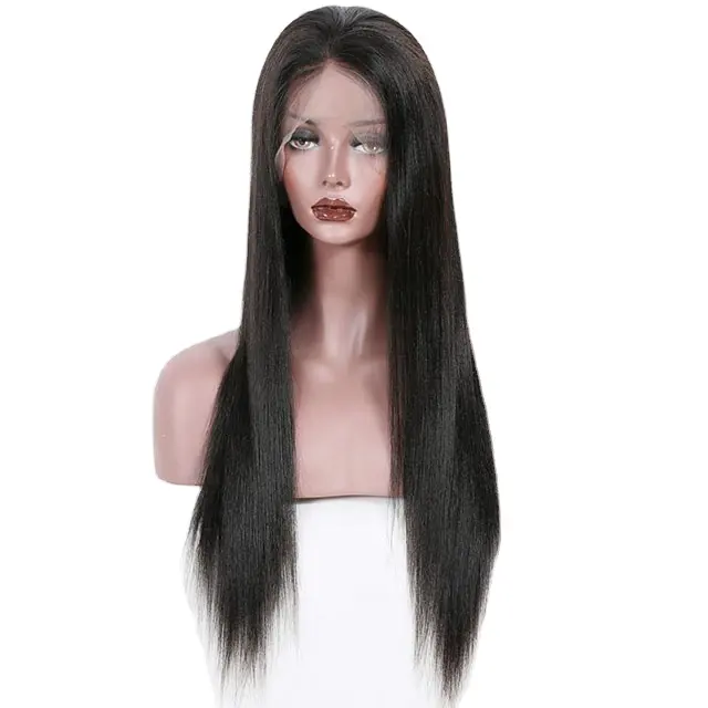 Parrucche frontali in pizzo trasparente all'ingrosso parrucche Afro crespo ricciolose di colore naturale 13x4 HD in pizzo anteriore parrucche di capelli umani per donne nere