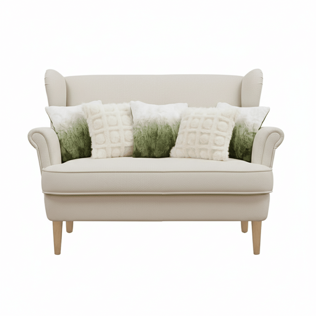 สีขาวและสีเขียว