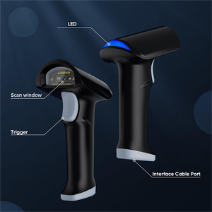 零售商店用USB无线手持条形码扫描仪2D可充电二维码阅读器 - Product Image 5
