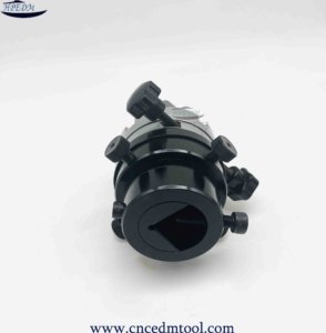 HPEDM Precision Mini H82*D74 mm Steel Fine Adjustable Manual EDM Chuck with System 3r <strong>Centering</strong> Plate HE-R06945 - Product Image 2