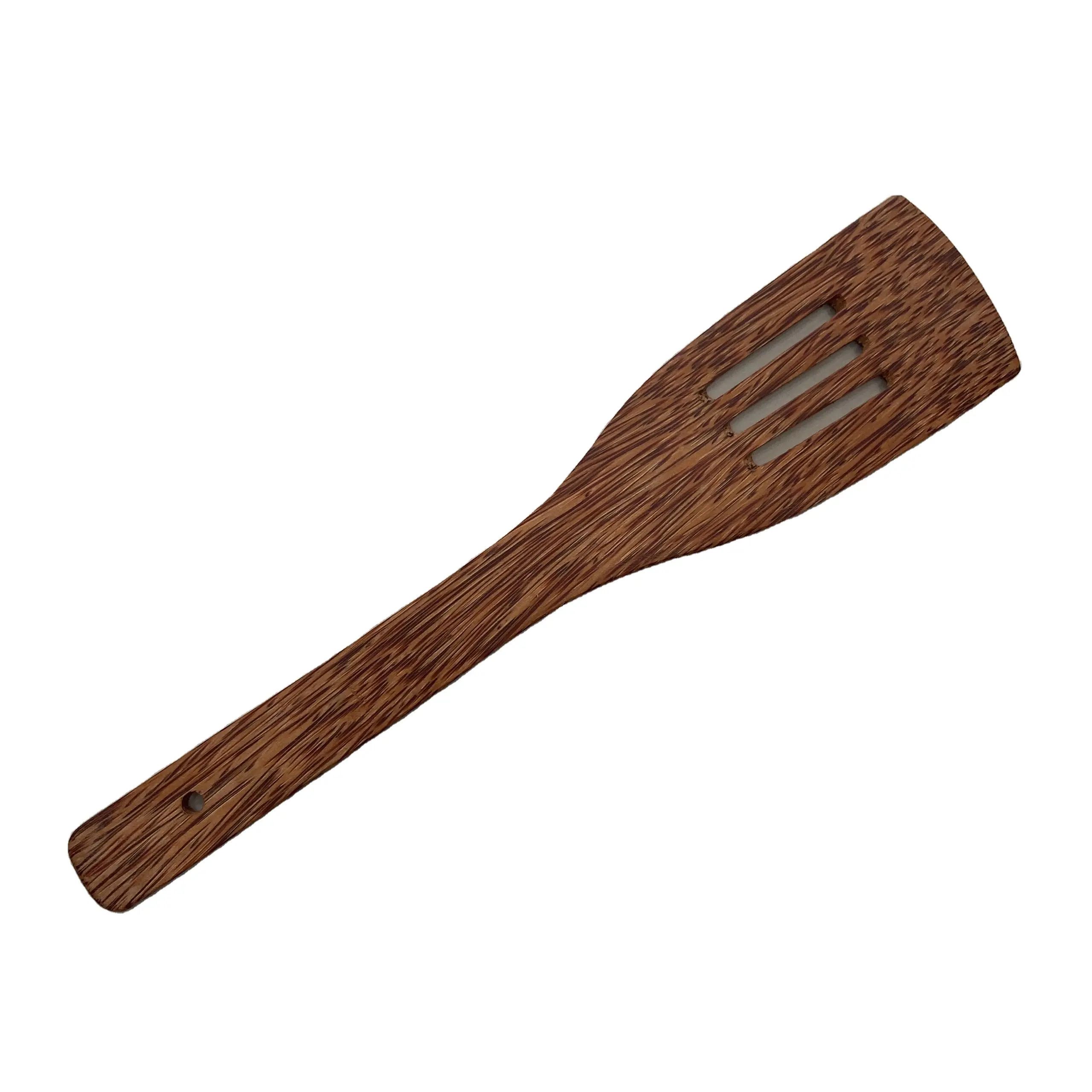 De coco al por mayor de madera utensilio de cocina/madera económica espátulas cocina/comedor utensilio conjunto