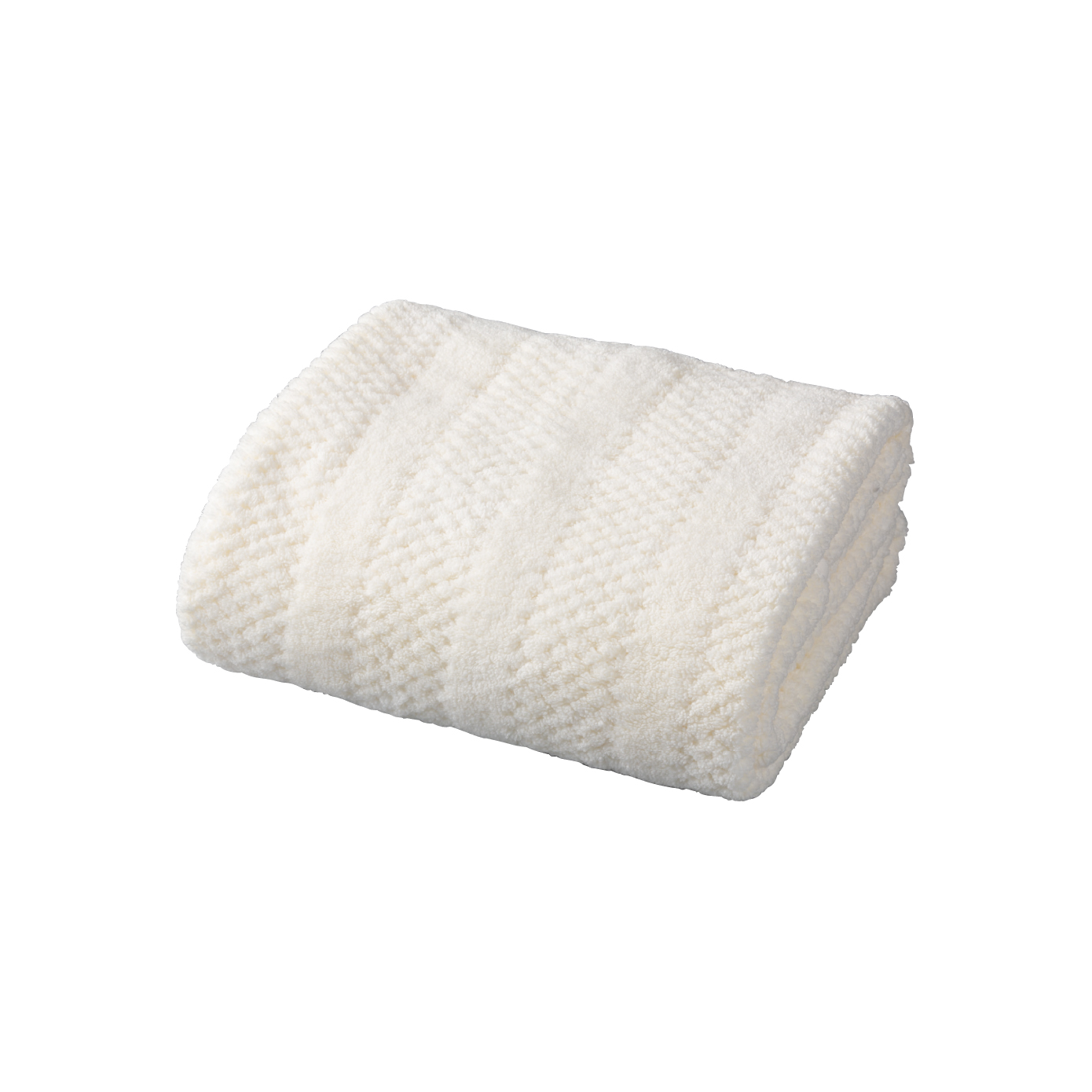 Serviette séchant cheveux ivoire