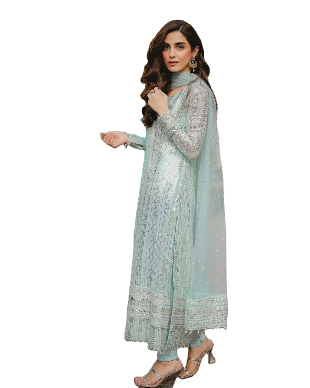 Abito kuchi vintage etnico tribale, abito tradizionale multicolore per feste afghane/pakistane Kuchi e abito da sposa asiatico