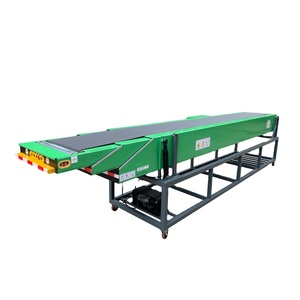 Durable Pvk Belt Conveyor <strong>Loading</strong> Unloading Retractable Belt Conveyor Expansion Into <strong>Container</strong> Telescopic Conveyor - Product Image 1