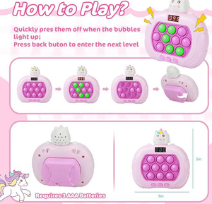 2025 New arrivals vui đẩy Pop bong bóng ánh sáng lên Câu Đố cảm giác Thần Tài trò chơi máy đồ chơi cho trẻ em Tuổi Teen đồ chơi người lớn - Product Image 6