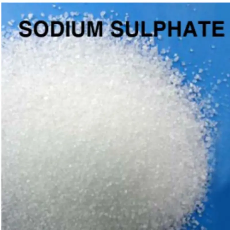 Sal de proveedor de Glauber de China, venta de sulfato de sodio 99% de alta calidad utilizado en la industria detergente, sulfato de sodio