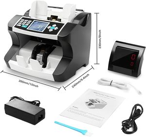H-8200专业现金计数机自动计数混合价值货币计数器 - Product Image 1