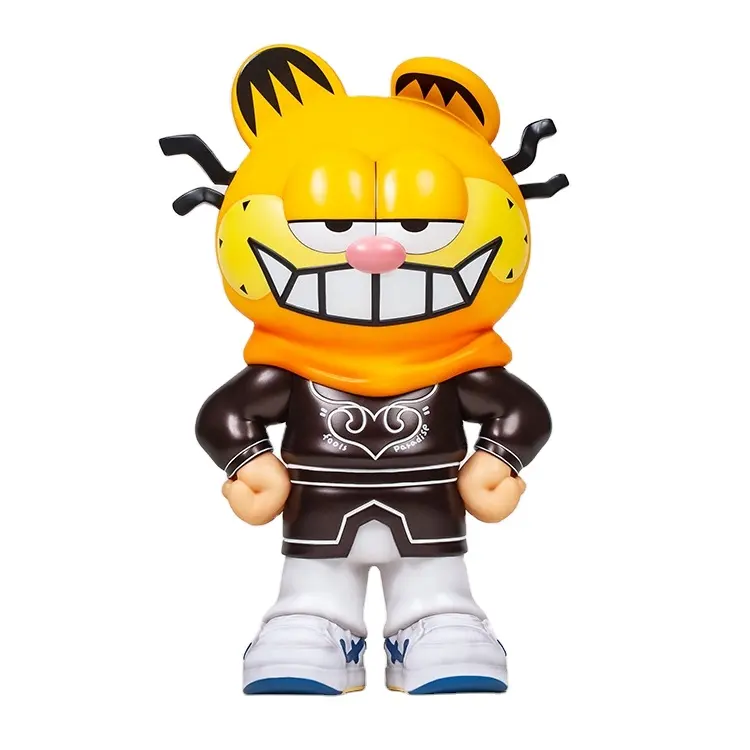 Personalizada 1/6 Anime Figura DE ACCIÓN Set Proveedor Móvil Pop Juego Display Garfield Cat Figura de acción