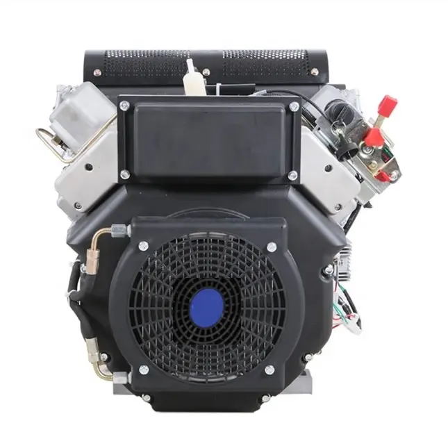 Alta calidad 4 tiempos 3600 rpm 2V92F refrigerado por aire 2 cilindros 21HP 16kw motor diesel