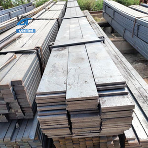 Горячекатаный стальной квадратный 10 мм плоский стальной стержень A36 SS400 Q235 Q345 1060 4140 углеродистая сталь плоский стержень - Product Image 4