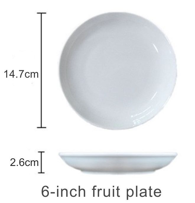 6-inch fruit Plate
