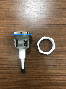 OEMクローム仕上げABS製トイレ貯水槽プッシュボタンカスタムロゴサービス付き - Product Image 2