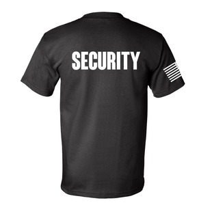 OEM Summer Printing Logo Safety <strong>T</strong> Shirt 100% Cotton Classic Fit Security Guard Shirts Workwear <strong>T</strong>-Shirt Casual Red Polos - Product Image 4