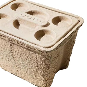 Personalizzato biodegradabile modellato pulp packagge scatola per la conservazione - Product Image 1
