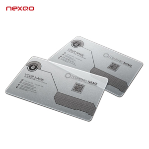 カスタムプリントミニ名刺耐候性PET素材防水機能13.56 MHz PVC RFID NFCタグLF/HF/UF周波数 - Product Image 4
