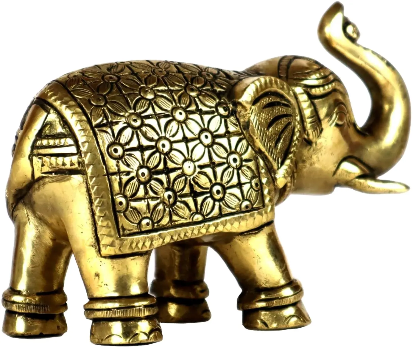 Scultura animale elefante Zoo scultura statua/figurine di elefante elefante decorativo per la casa/decorazione del giardino elefante in ottone