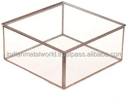 Square jewelry boxes wholesale luxurious jewelry containers And organizers at low price By INDIAN METAL WORLD