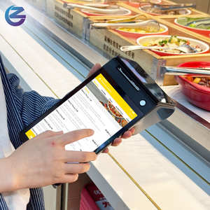 Z108デュアルスクリーンAndroid POS端末58mmプリンタ付き小売店レジ係キュー管理システム - Product Image 5