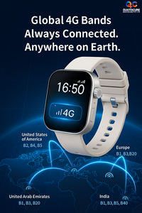 2025 QC ax10 MS10 GPS navigation Smartwatch 2.06 inch AMOLED hiển thị Android 8.1 4 gam Sim xoay máy ảnh 2 + 32GB la bàn e-mail - Product Image 5