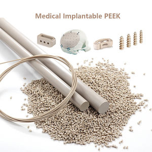Hot Selling <strong>Injection</strong> Molding Pure White Peek Pellets Peek Granules Price of Peek Per kg - Product Image 2