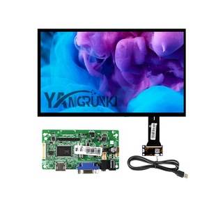 Módulos LCD BOE 15,6 pulgadas alta relación de contraste 500NITs brillo 178 ° ángulo de visión Partido de vidrio táctil y placa de controlador - Product Image 1