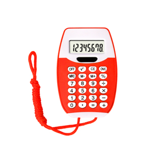Promotion benutzer definierte Logo Druckerei Finanz funktions tische Rechner Mini 8-stellige Solar Pocket able Kosten rechner - Product Image 1