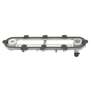 弯轨直线系统同步带圆形导轨圆形输送机弯轨输送机 - Product Image 6